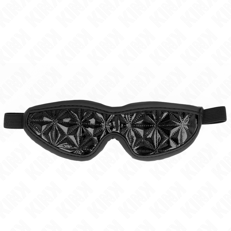 Kink - Masque intégral BDSM avec motif diamant - Noir