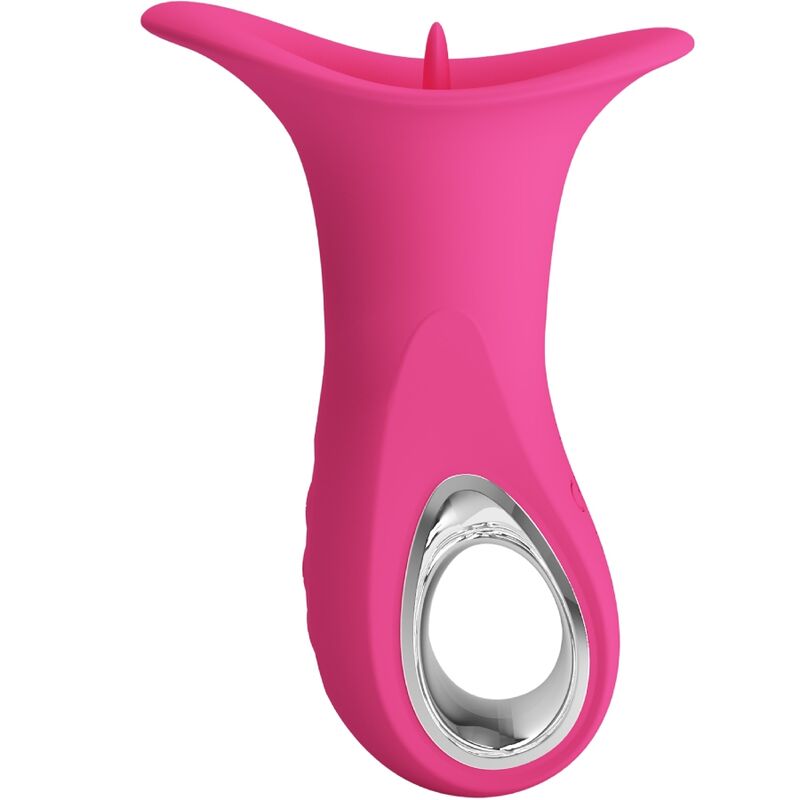Vibrateur Oral Clyde Langue Vibrante 12 Fonctions Rose - Pretty Love
