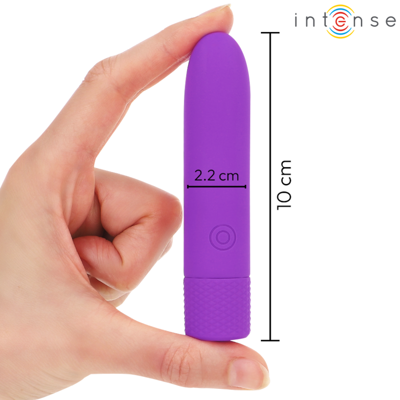 Bullet Vibrant Symone Rechargeable Violet 10cm - Intense