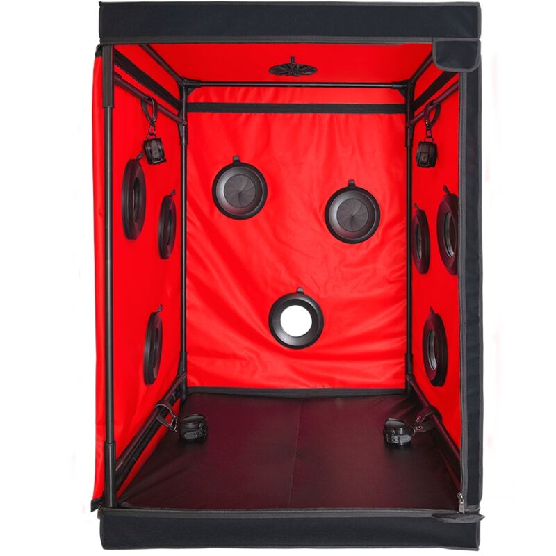 Secret Dome - Cabine BDSM ’Bondage box’ Scandale - Noir et Rouge
