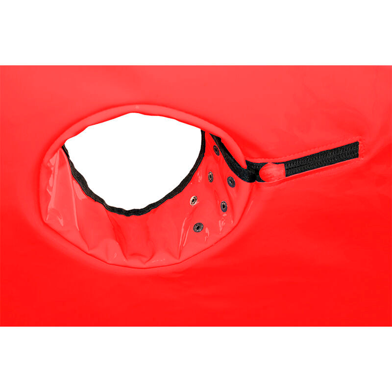 Secret Dome - Cabine BDSM Contrainte Bukkake - Rouge et Noir