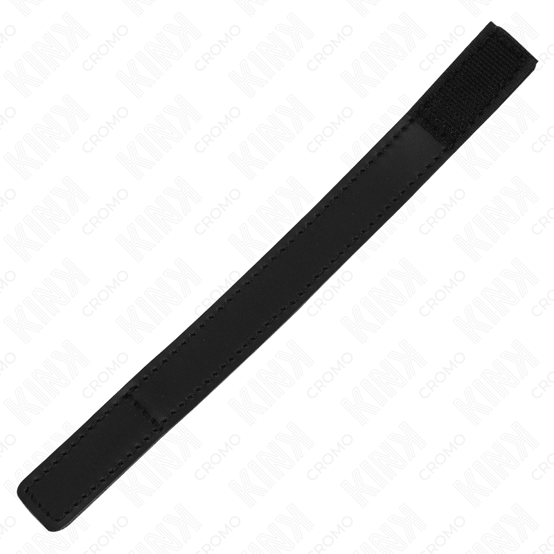 Anneau pénien en cuir avec fermeture velcro 20 x 2 cm - Kink - KINK RING POWER