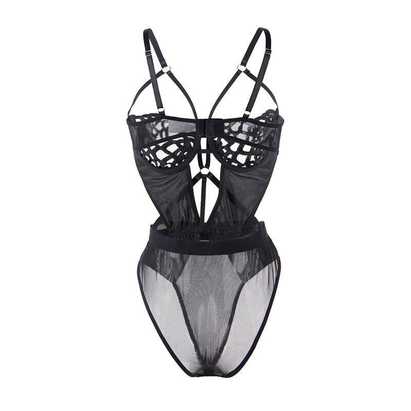 Body sexy en dentelle noir S/M - Subblime - SUBBLIME BODYSTOCKINGS