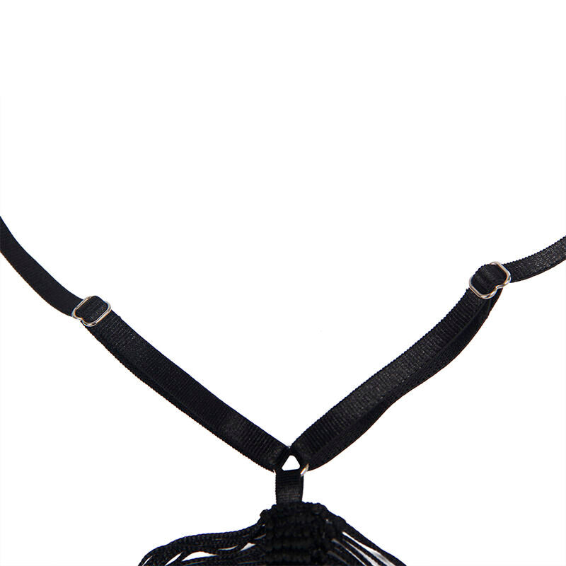 Robe à bretelles et string noir S/M - Subblime - SUBBLIME SETS