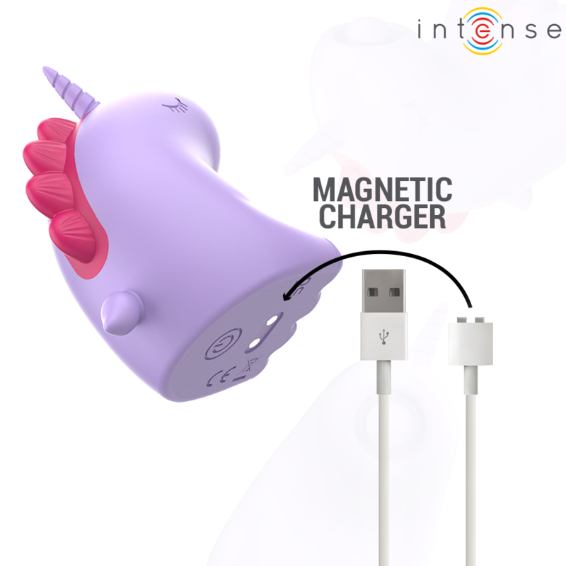 Stimulateur Clitoridien Sweetie Tongue Licorne Rose - Intense