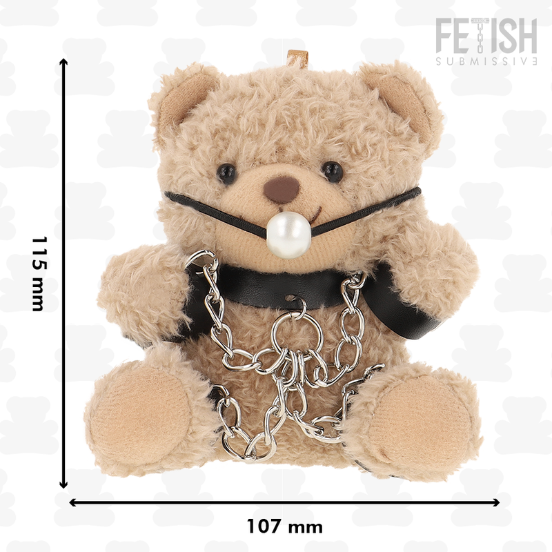 Porte-clés Teddy Bear Fozzie BDSM - Fetish Submissive - FETISH SUBMISSIVE REBEL TOYS