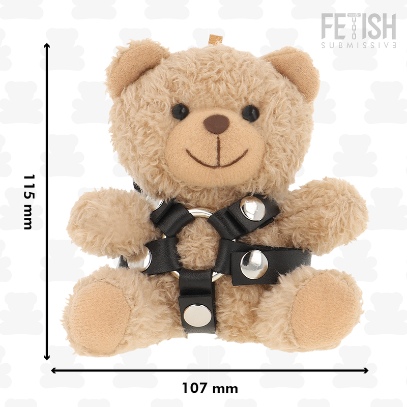 Porte-clés Teddy Bear Bongo BDSM - Fetish Submissive - FETISH SUBMISSIVE REBEL TOYS