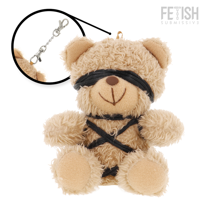 Porte-clés Teddy Bear Winnie BDSM - Fetish Submissive - FETISH SUBMISSIVE REBEL TOYS