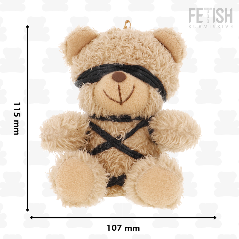 Porte-clés Teddy Bear Winnie BDSM - Fetish Submissive - FETISH SUBMISSIVE REBEL TOYS