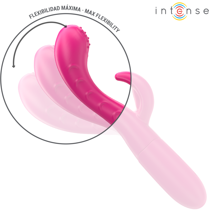 Stimulateur Clitoridien Amara Langue Vibrante Rose - Intense