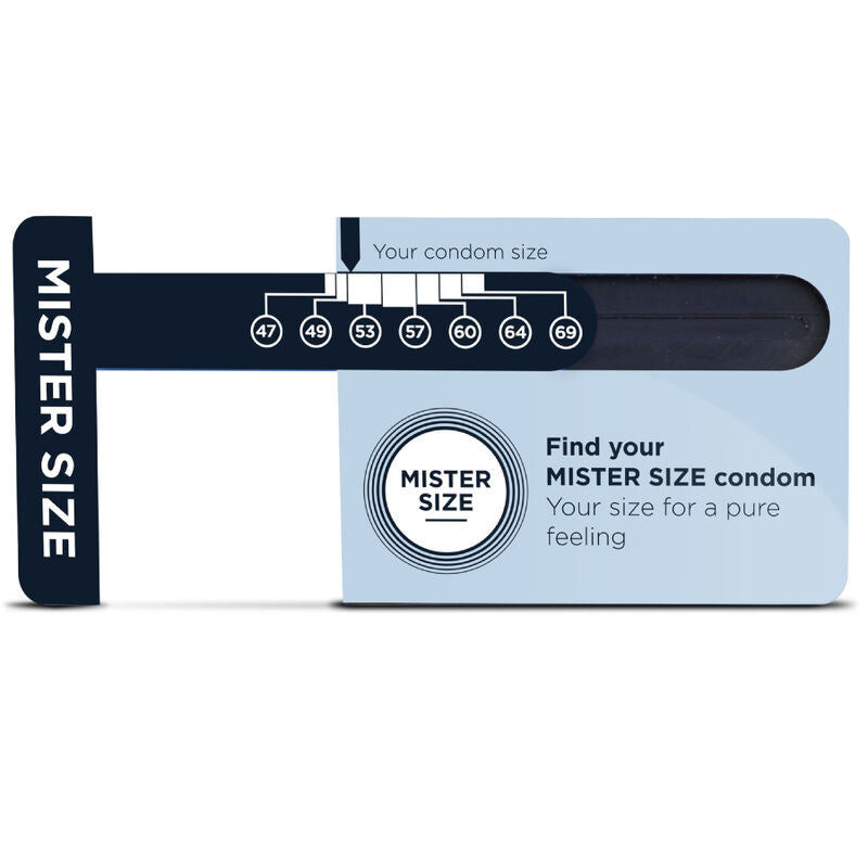 Dimensionneur de préservatifs Mister Size - Mister Size - MISTER SIZE