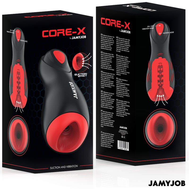 Masturbateur Automatique Core-X 5 Modes Aspiration - JamyJob