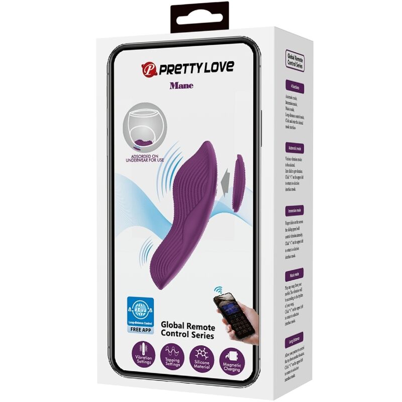 Stimulateur Clitoris Pretty Love Mane Lay On Violet - Pretty Love
