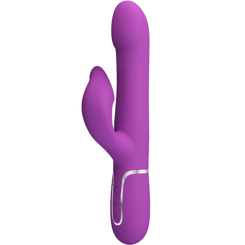 Vibromasseur Rabbit Pretty Love 4 en 1 Violet - Pretty Love