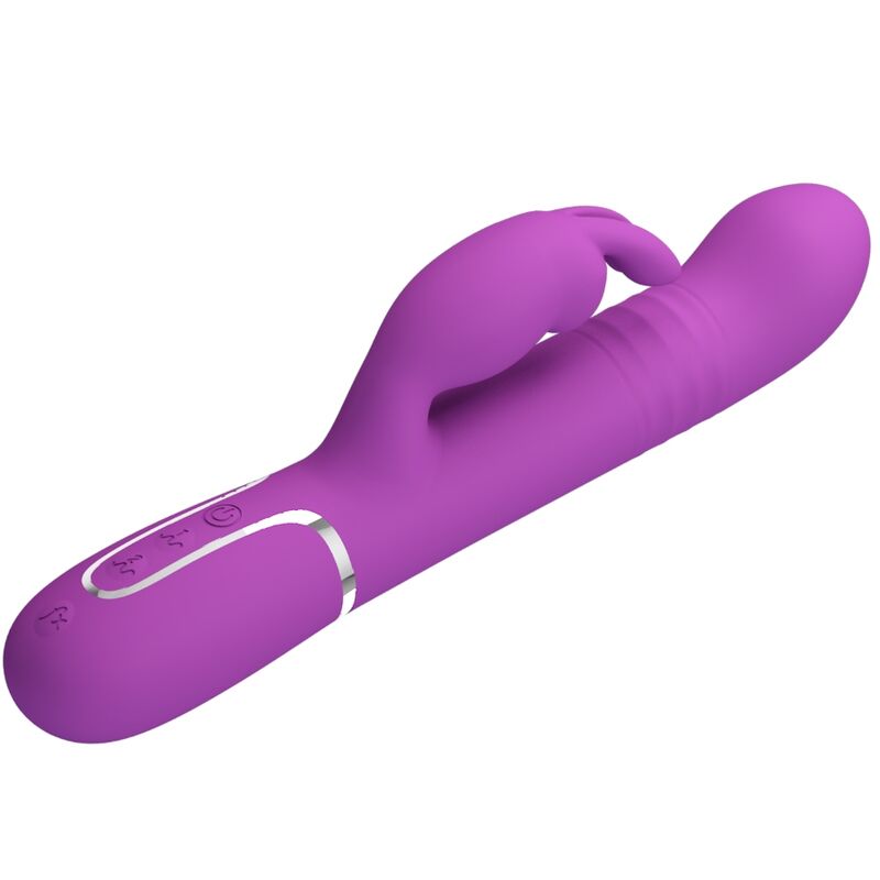 Vibromasseur Rabbit Multifonction Coale Violet - Pretty Love