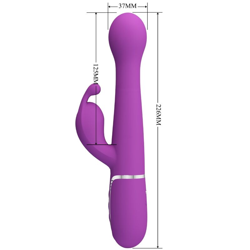 Stimulateur Rabbit Pretty Love Dejon Violet - Pretty Love