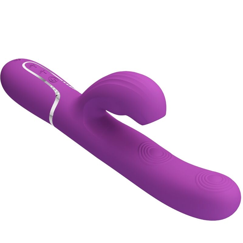 Stimulateur Rabbit Multifonction 3 en 1 Perlita Violet - Pretty Love