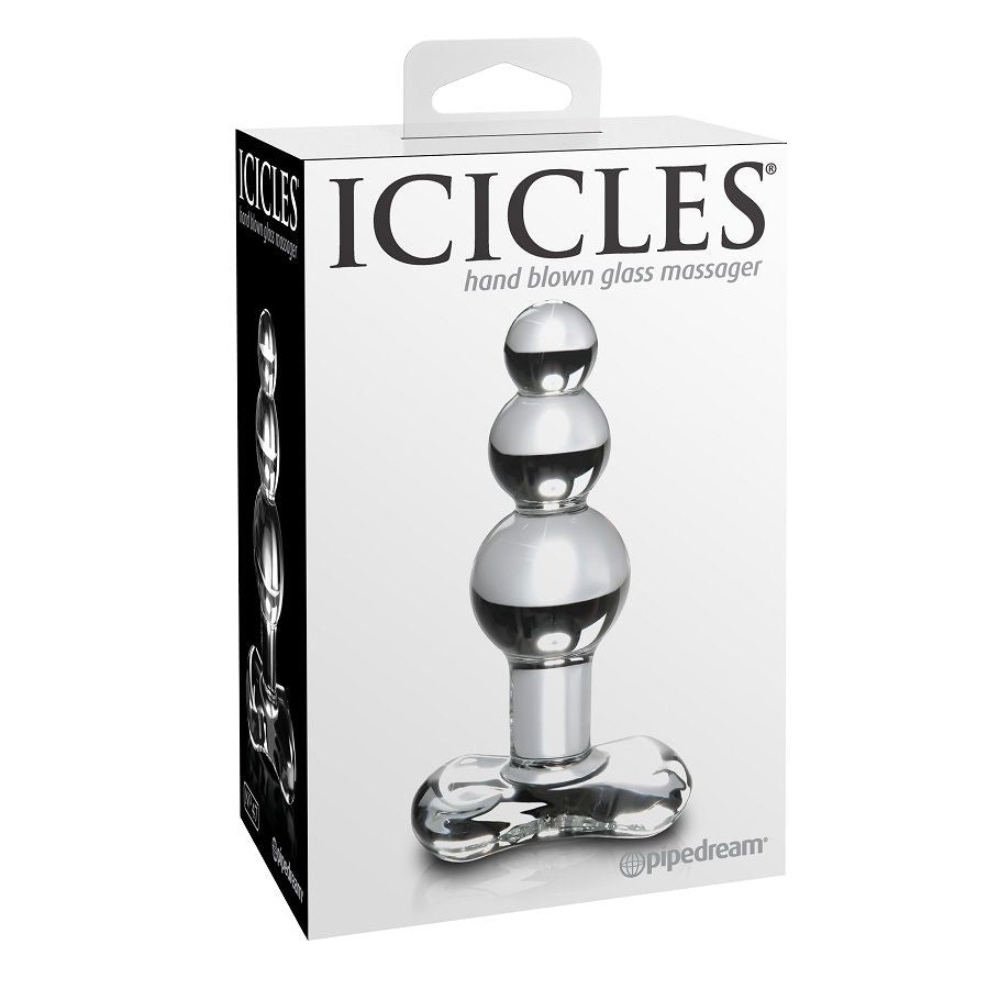 Plug Anal en Verre Icicles N°47 Transparent - Icicles