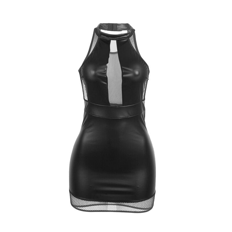 Robe dos nu avec transparences noire L/XL - Subblime - SUBBLIME DRESSES