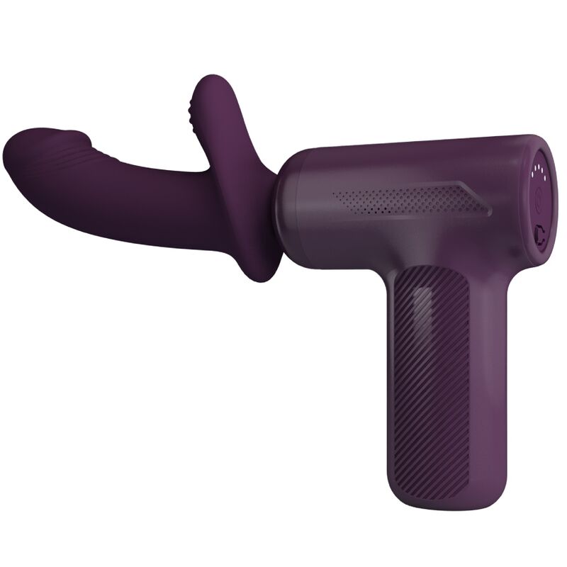 Pistolet de Massage DJ Scholar 5 Réglages Violet - Pretty Love