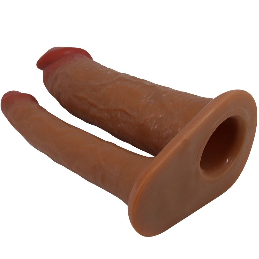 Gode Ceinture Double Pénétration Pretty Love Marron - Pretty Love