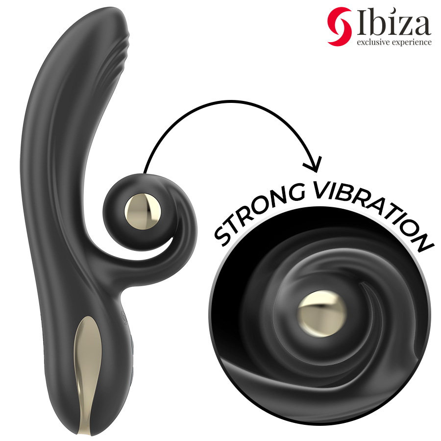 Vibromasseur Rotatif Ibiza Twister Double Moteur - Ibiza