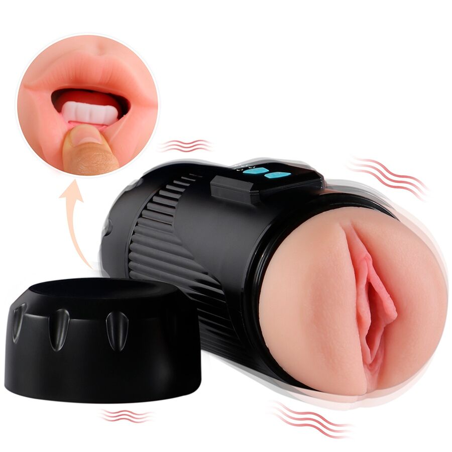 Masturbateur Double Kay Bouche Vagin Vibrant - SHEQU
