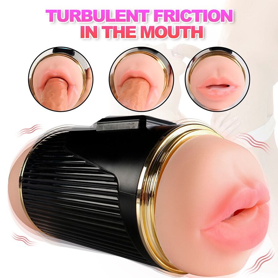 Masturbateur Double Kay Bouche Vagin Vibrant - SHEQU