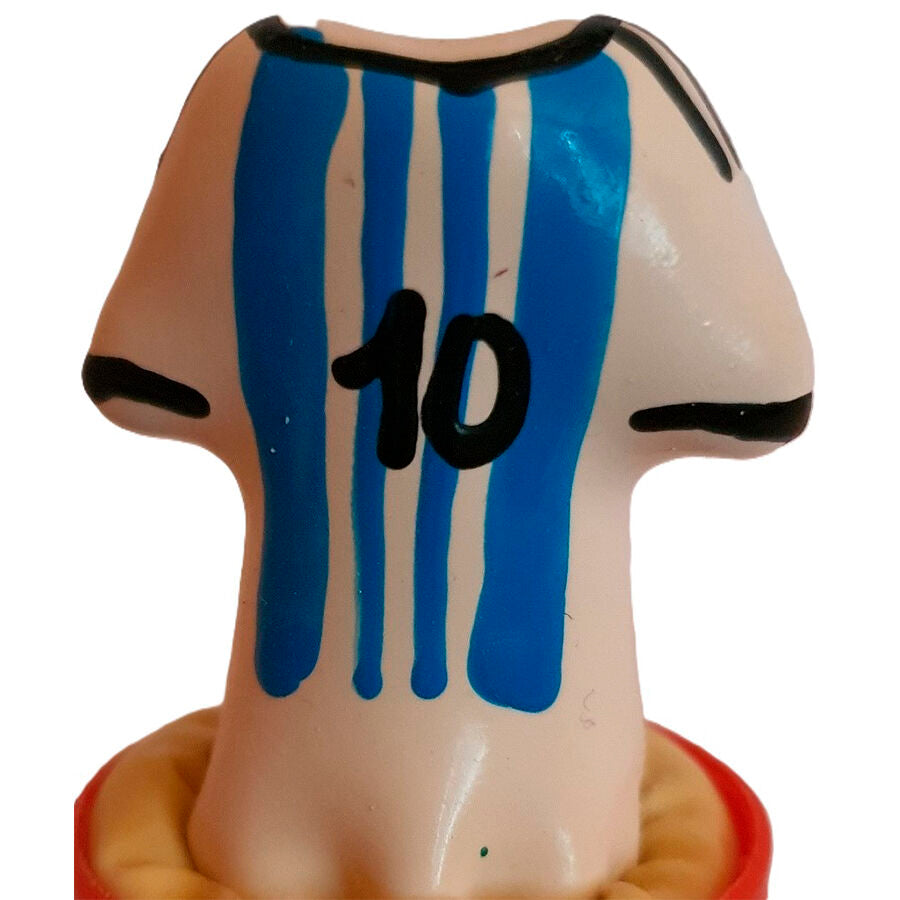 Préservatif Fantaisie Peint à la Main Chemise Messi N°10 - Condomerie - CONDOMERIE