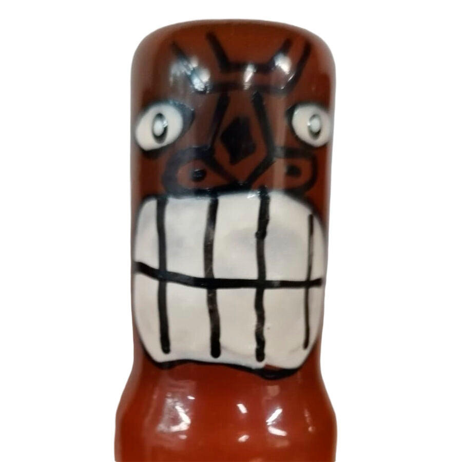 Préservatif Fantaisie Tiki Totem Peint Main - Condomerie - CONDOMERIE