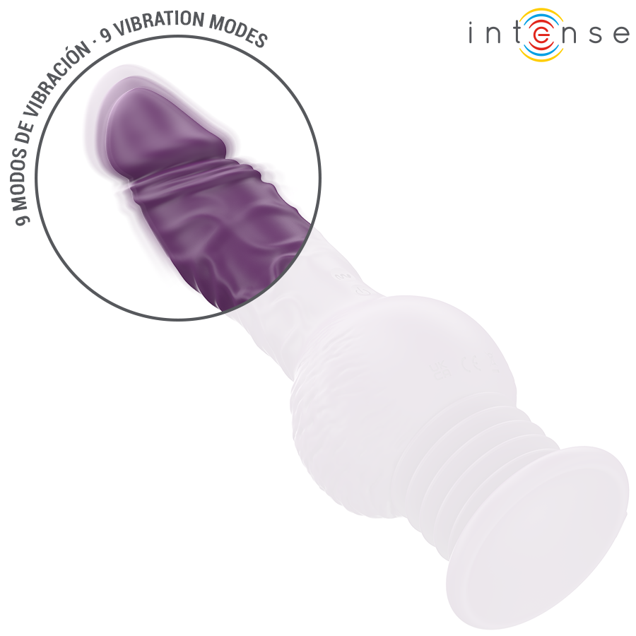 Vibromasseur Rabbit Tatum Violet 24cm - Intense