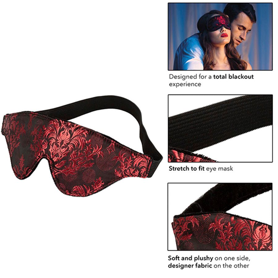 Masque Yeux Scandal Opaque Rouge - CalExotics