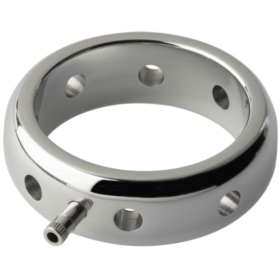 Anneau Pénien Électrostimulation Prestige Métal 42mm - ElectraStim