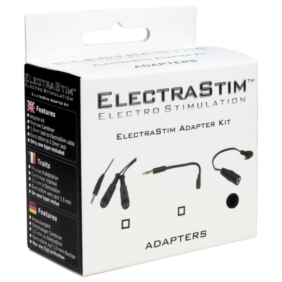Adaptateur Electrostimulation Standard vers Jack 3,5mm - ElectraStim