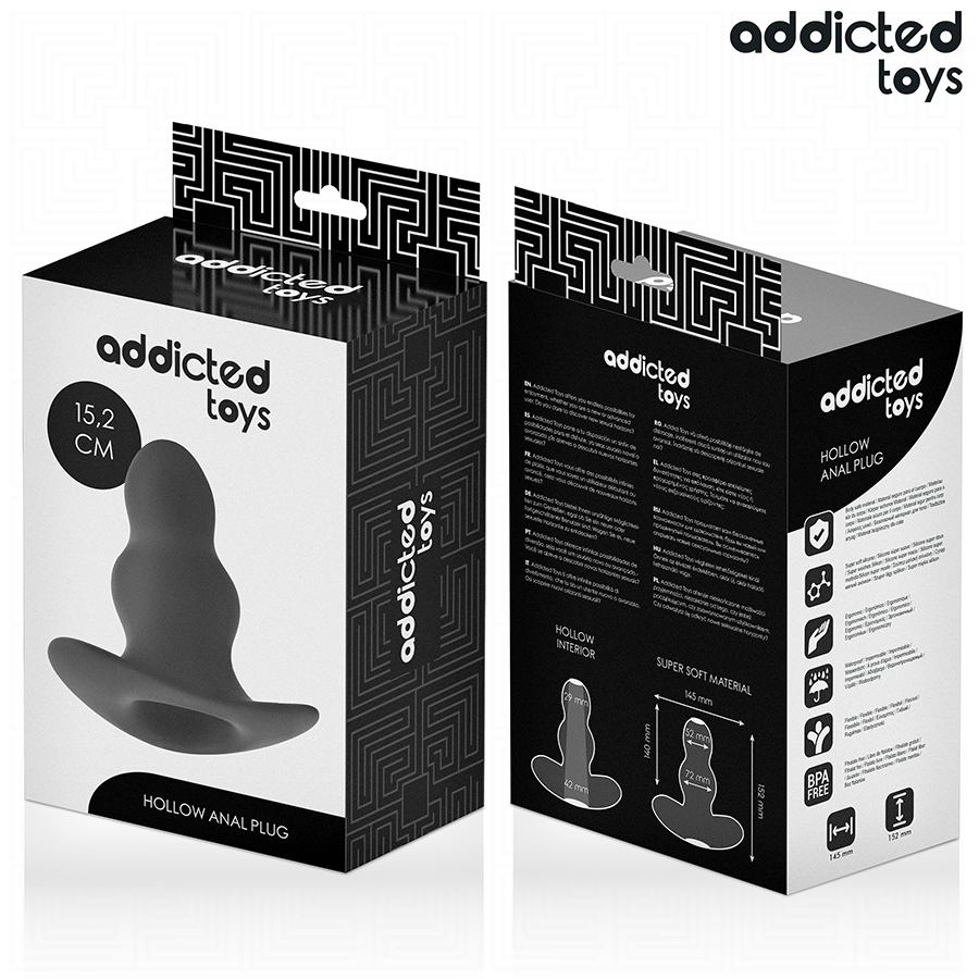 Plug Anal Creux XXL 15,2 cm - Addicted Toys