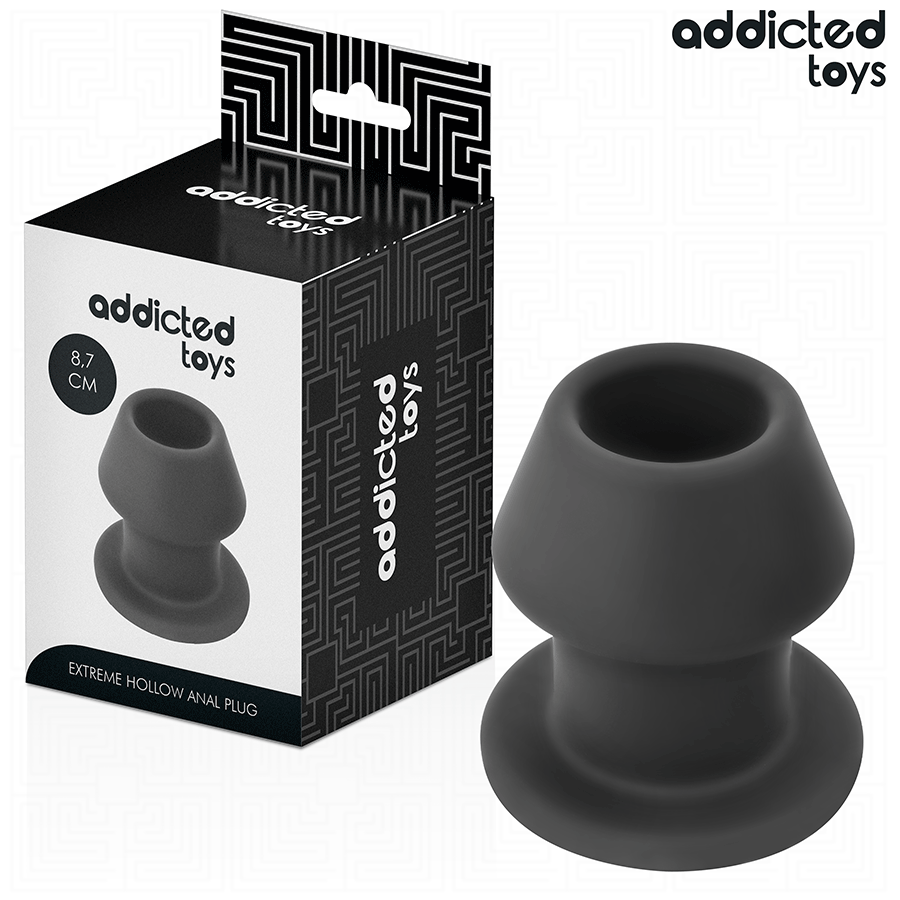 Plug Anal Creux Extrême Taille M 8,7 cm - Addicted Toys