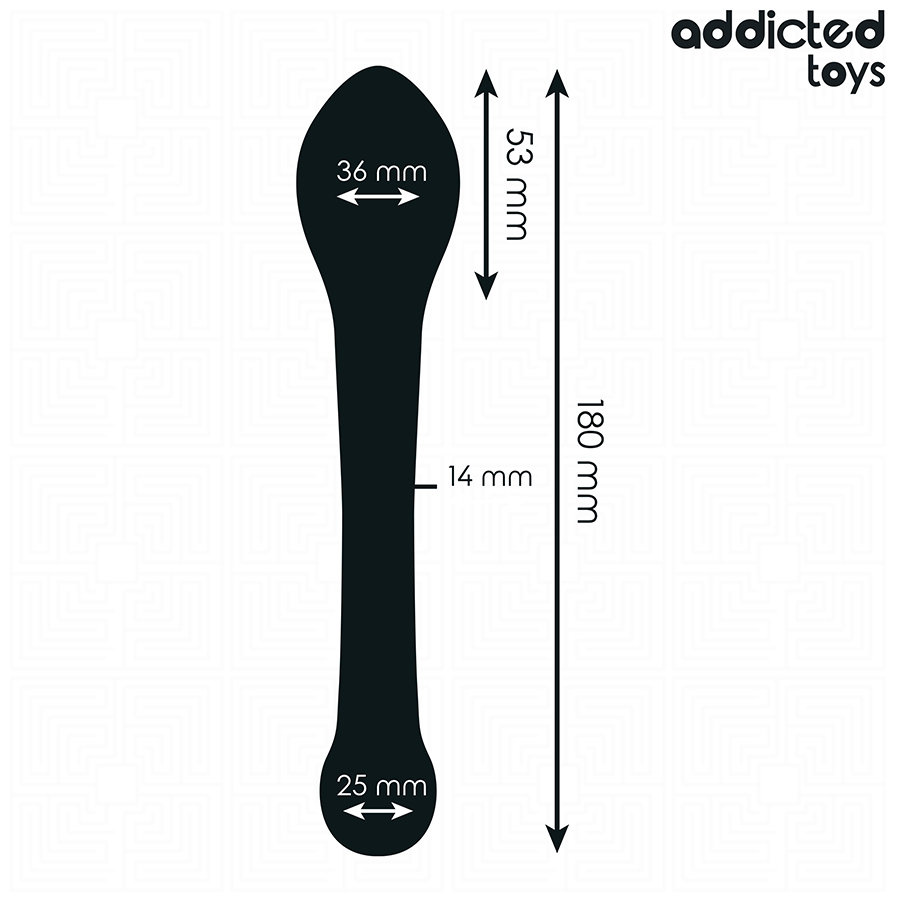 Stimulateur Anal Progressif 18 cm - Addicted Toys