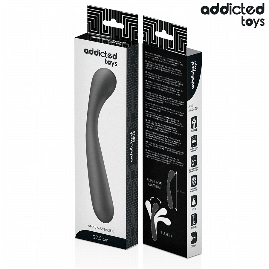 Masseur Anal Progressif 22,5 cm - Addicted Toys