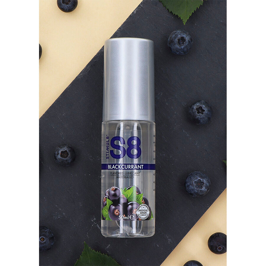 Lubrifiant Aromatisé S8 Myrtille 50ml - Stimul8