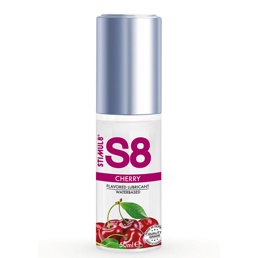 Lubrifiant Aromatisé S8 Cerise 50ml - Stimul8
