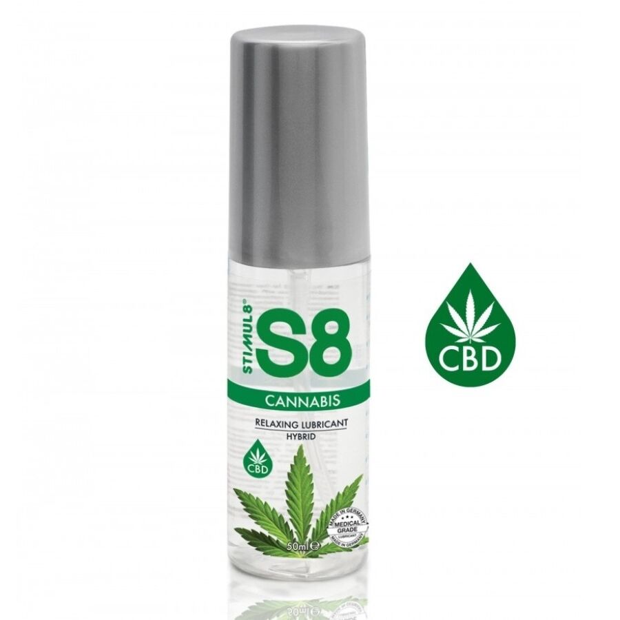 Lubrifiant Hybride Cannabis Stimul8 50ml - S8