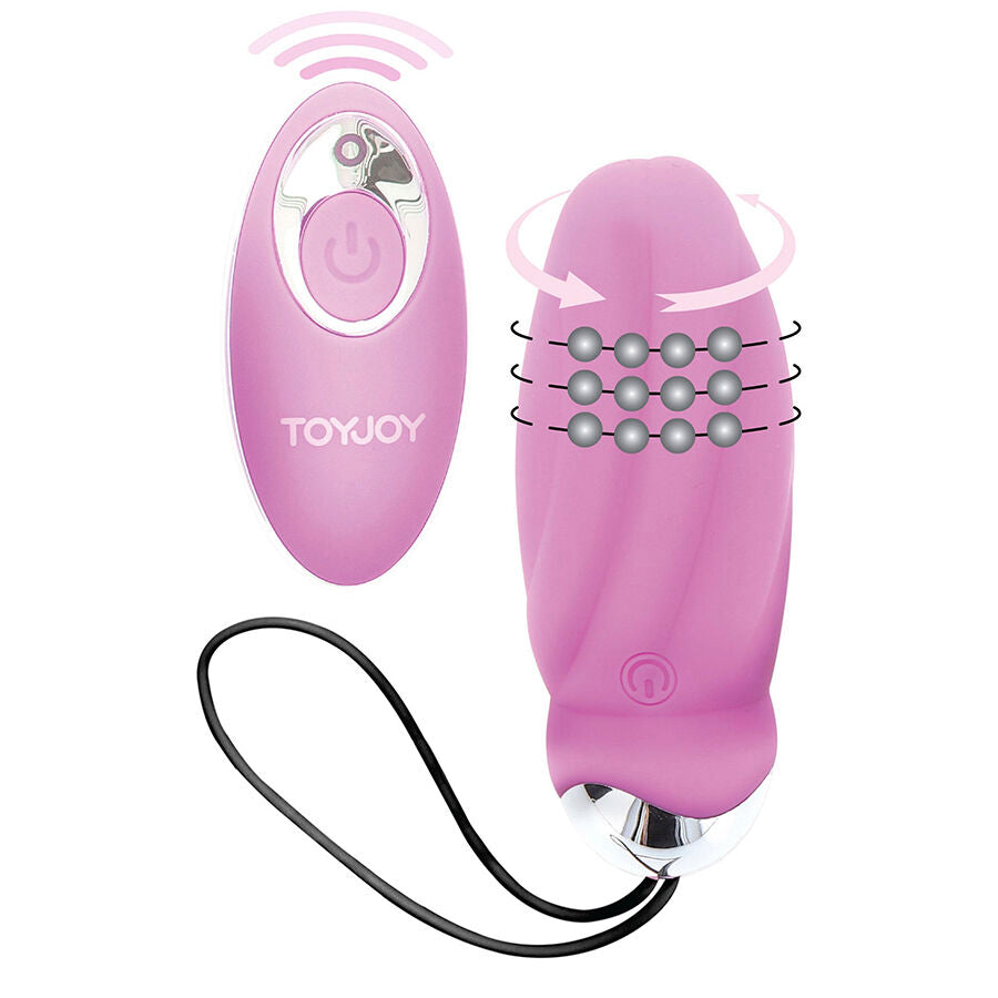 Œuf Vibrant You Crack Me Up Rose avec Télécommande - ToyJoy