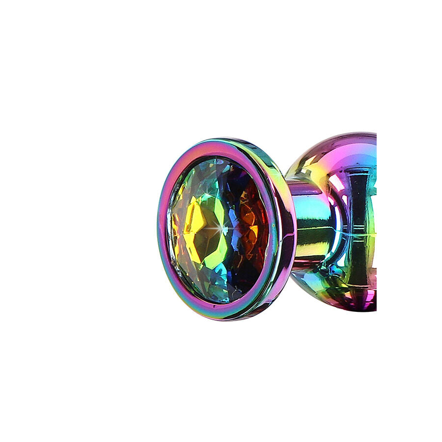 Plug Anal Bijou Twilight Bum Arc-en-Ciel Moyen - ToyJoy