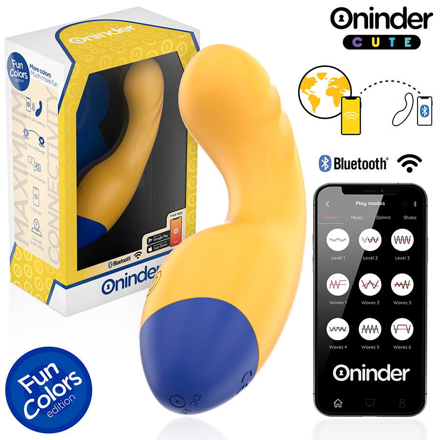 Vibromasseur Oninder Cute Love Buddy Master Jaune - Oninder