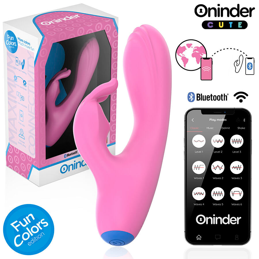 Vibromasseur Rabbit Love Bunny Rose - Oninder Cute