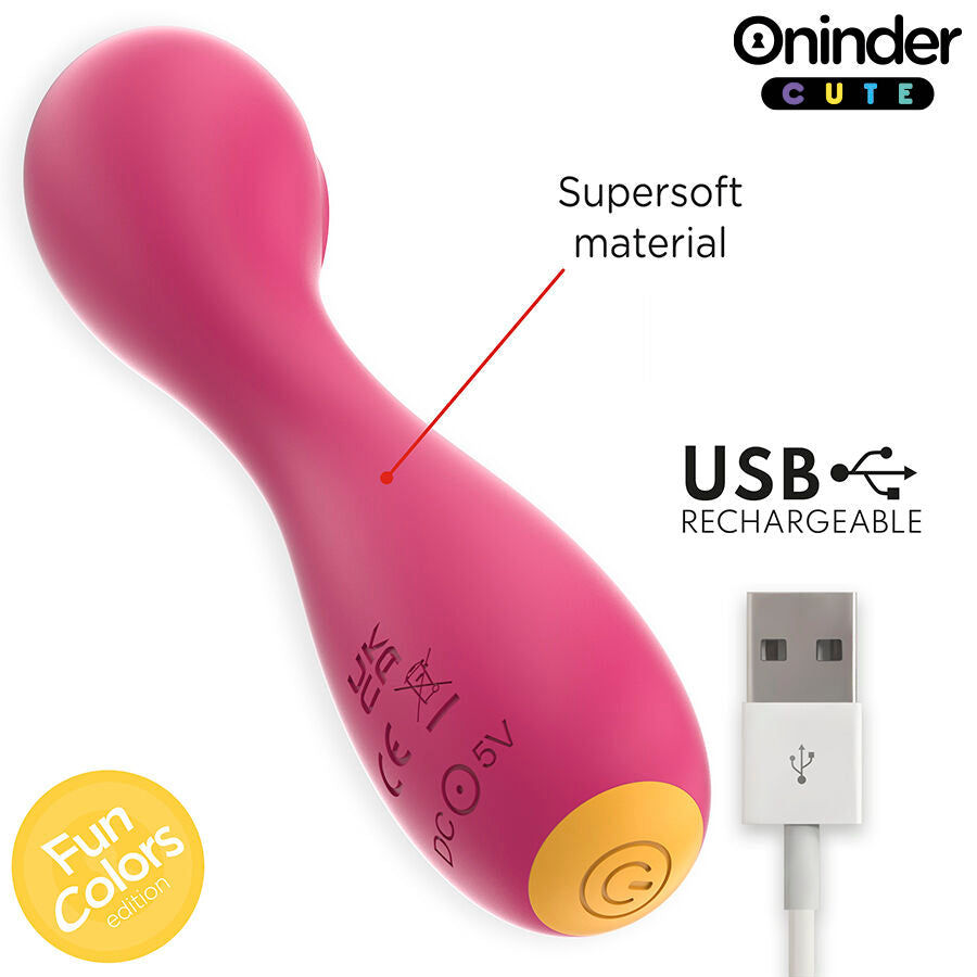 Vibromasseur Point G Oninder Cute Love Buddy Rose - Oninder