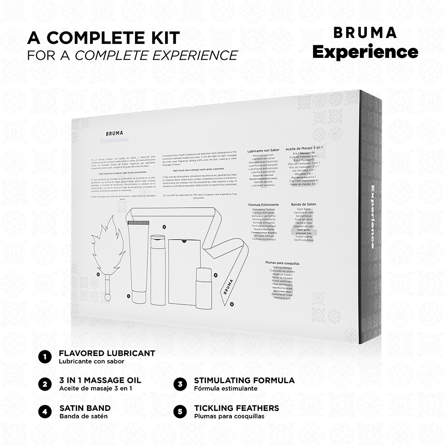Kit Érotique Bruma Xperience Tentation Bubblegum - Bruma