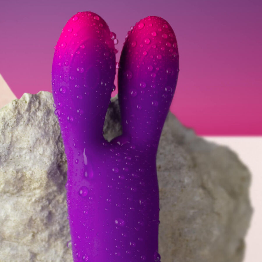 Vibromasseur Rabbit Glo-Girl Bunny Violet - Rocks-Off