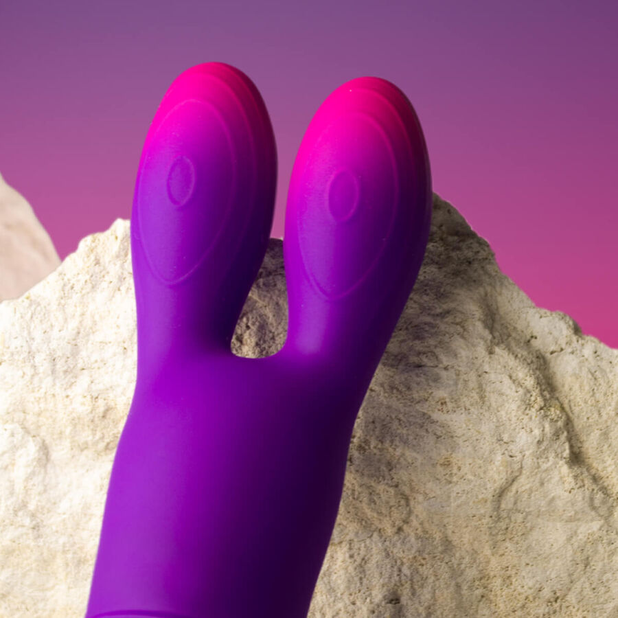 Vibromasseur Rabbit Glo-Girl Bunny Violet - Rocks-Off