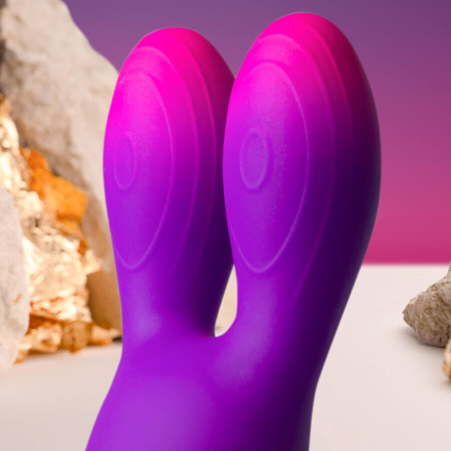Vibromasseur Rabbit Glo-Girl Bunny Violet - Rocks-Off
